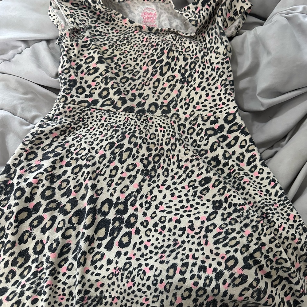 Leopard print dress